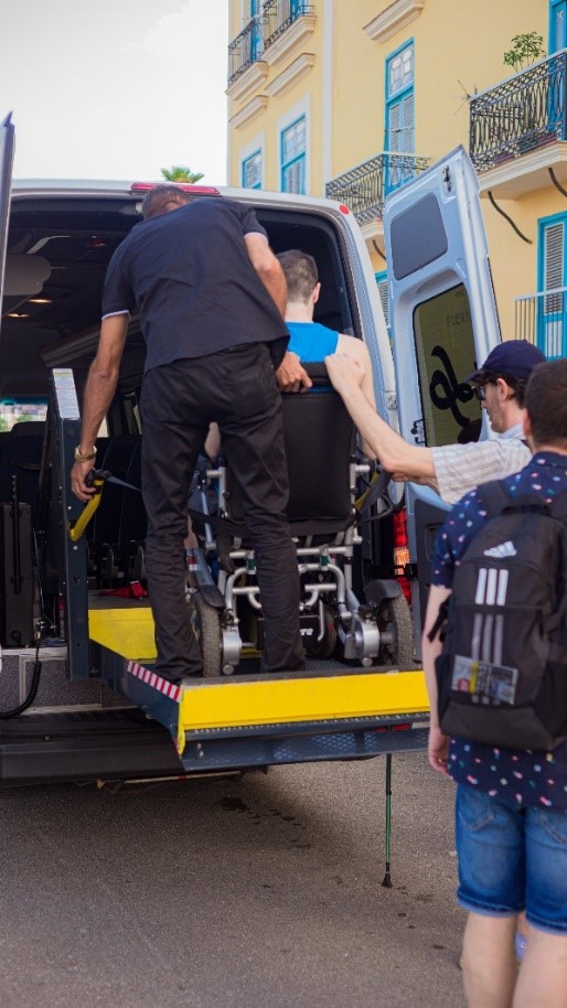 Transporte accesible en Cuba